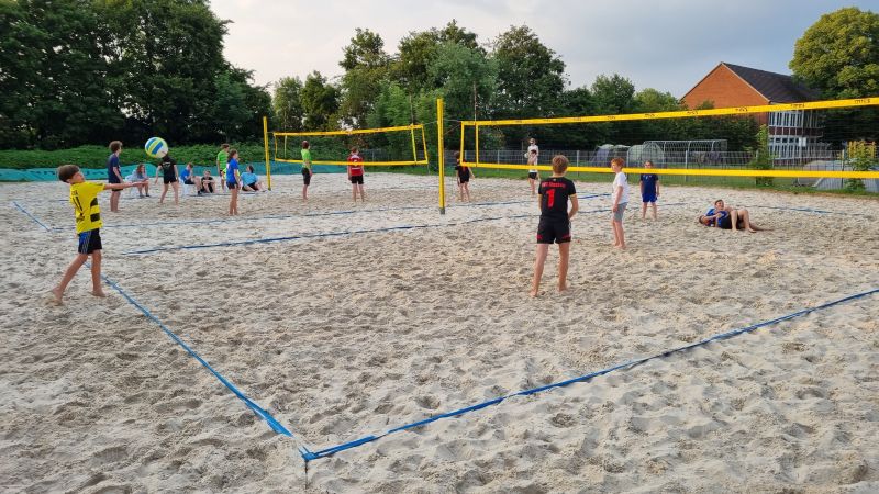 Beachplatz-Einsatz zum Entwintern