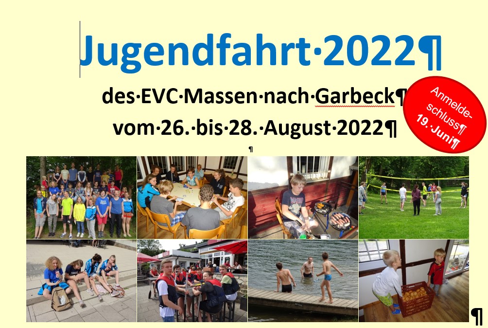 Vereinsfahrt vom 26.-28. August 2022